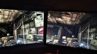 Dell S3220DGF(VA) vs. Acer XB240HA(TN): black smearing