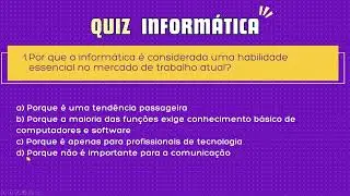 1# introdução a Informática e Gabarite em Concursos – Mini Curso informática 🎯📚