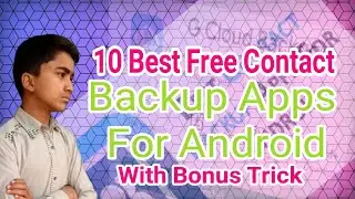 10 Best Free Contact Backup Apps For Android