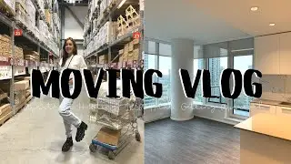 MOVING VLOG #1: Apartment Hunting, Getting Approved, Packing and IKEA Haul | Emma Rose