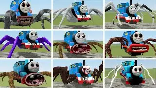 NEW UPDATE: Cursed Thomas and Friends Train Monster Battle in Garry's Mod part 18