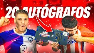ABRIMOS UNA CAJA CON 20 AUTOGRAFOS DEL ATLETICO DE MADRID!! TOPPS CHROME ATLETICO DE MADRID 2022/23