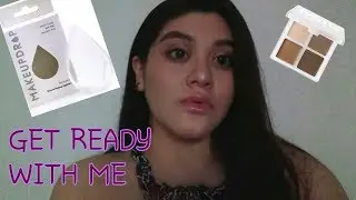 GET READY WITH ME // TRYING NEW PRODUCTS/ SILICONE SPONGE