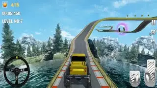 Crazy Off-Road Jeep Driving Simulator:Jeep Stunt Drive Challenge-Extreme Car Stunts-Android GameFHD.