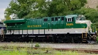 Cincinnati Trains Heritage Units CSX1877 CSX1827 NS8102 NS1800 NS8099 NS1070 OCS July 2025 wk3