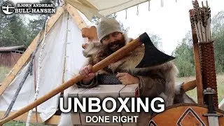 Unboxing the German translation of the first of the Jomsviking novels! | Bj&oslash;rn Andreas Bull-Hansen