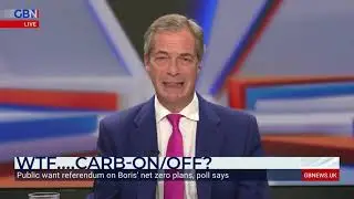 Net zero referendum would be 'embarrassment for Boris Johnson' says Nigel Farage