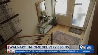 Walmart In-home delivery