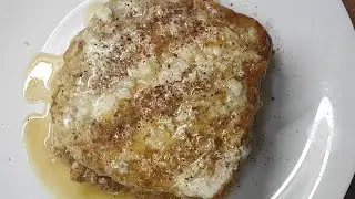 Milky Fruity Toast in Ten Minutes#food # milk# fruit # 10 minutes recipe#sugarfree recipe