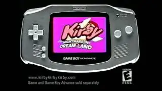 Extended! Promo Kirby NiDL USA TV Commercial Song/Theme/Music - Nightmare in Dream Land GBA Advert