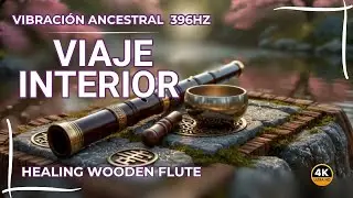 VIAJE INTERIOR 396Hz | Vibraci&oacute;n Ancestral & Healing Wooden Flute 4K