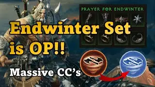 Barbarian FREEZE whirlwind PvP build | Endwinter Set unleashed | Diablo Immortal
