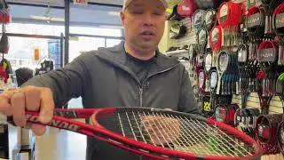 A RARE OVERSIZE CONTROL TENNIS RACKET: DUNLOP CX 200 OS
