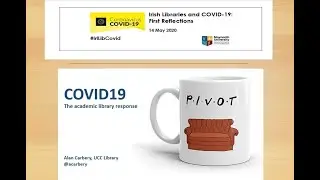Alan Carbery: Irish Libraries and COVID-19: First Reflection Online Seminar