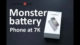 Infocus Turbo 5 unboxing and first look: specs, features and price