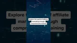Master Affiliate Marketing with Expert Training! 💼