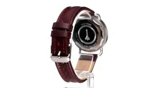 Jack Spade - Stillwell Cream Face Stainless Steel Case with Leather Rigid Heavystitch   SKU:8152944