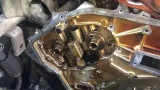 05 Nissan 4.0 совет по снятию натяжителя вторичной цепи ГРМ