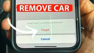 How To Forget Car in iPhone Carplay Option | Remove Car From iPhone Carplay