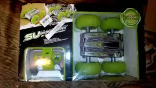 Часть 1. Распаковка  0932 27MHz / 49MHz RC Stunt Car  -  EU PLUG  GREEN Gearbest