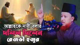 আল্লাহকে নারী বলার দলিল দিলেন রেজভী হুজুর । মুফতী আব্দুর রহমান রেজভী । mufti abdur rahman rizvi waz
