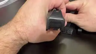 DIY Glock rear sight changing with the 3DGearGuy.com Glock Rear Sight Tool