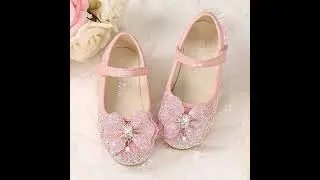 Stylish Baby Girls Glittery Shoe's DesignS ✨
