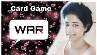 WAR Card Game | Card game for 2-4 players | How to play card game WAR | I declare War