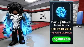 I Got One Of The Most Overpowered Cursed Energy Gloves In Roblox Fight In a School&hellip;