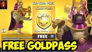 Free Goldpass and Egypt Warden Skin April 2024 #tamil #clashofclans #coc #goldpassfree