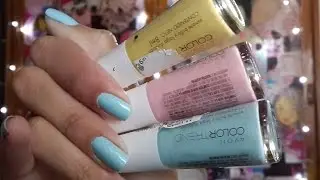 Swatches Esmaltes Pastel ColorTrend &hearts;
