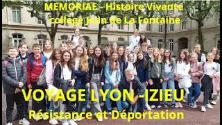 VOYAGE MEMOIRE LYON-IZIEU : CARNET DE ROUTE