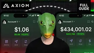 How to Make $5,000 a Day Trading Memecoins (Full Axiom Pro Guide)