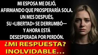 Mi esposa dijo: «Estoy mejor sola.» Ahora, apenas un mes después, ¡me suplica de rodillas!