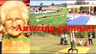 Amazing 91 Year&rsquo;s Old Gymnast Johanna Quaas Still Amazing Performance