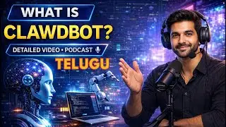 What is Clawdbot? 🤖 | Detailed AI Automation Video Podcast | telugu