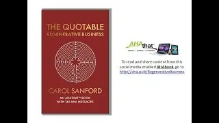 The Quotable Regenerative Business Read and Share via AHAthat