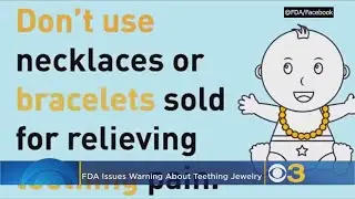 FDA Issues Warning About Teething Jewelry