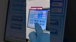 How to operate a semi-automated Chemistry Analyzer #glucosemonitoring #laboratory #mls #cls #medtech