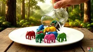 Cute Colorful Tiny Animals in a Glass Jar Compilation | Furry_Feathered_Scales | (EP37) #ai #animals