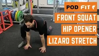 Front Squat Hip Opener - Lizard Stretch