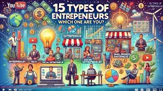 15 Types of ENTREPRENEURs