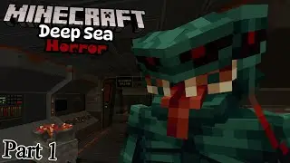 Minecraft: Deep Sea Horror Part 1 - Trapped Underwater With Aliens | Minecraft Marketplace...