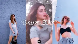 Blossom Filter Lightroom Preset | Lightroom Mobile Preset Free DNG | free preset | lightroom preset