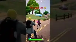 Turned into a track star #fortnite #fyp #laugh #gaming