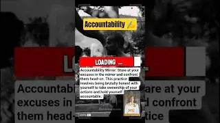 Accountability Mirror ⛏️ | Video Description 📌 Defines More 🔥 | Can't Hurt Me Book Summary| David 🩹