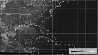 1983 Alicia - 4 Kilometer Resolution Visible Satellite Imagery Animation (HD 1280x720)