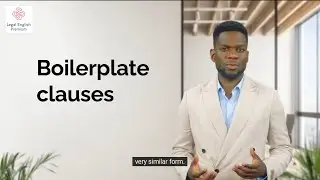 BOILERPLATE CLAUSES IN CONTRACTS