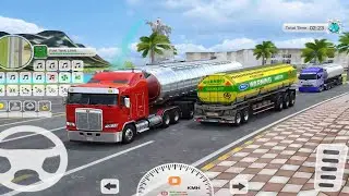 Euro cargo Truck simulator 3D game Havey cargo transport driving Gameplay 2025 Android