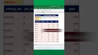 How to use SUM and VLOOKUP to calculate total Sales #exceltut